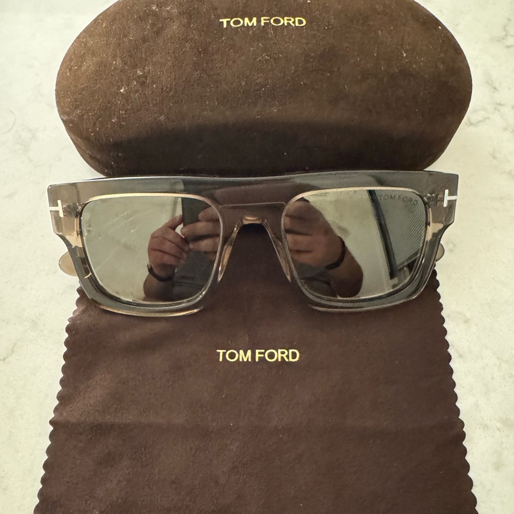 Tom Ford Fausto Brown Sunglasses